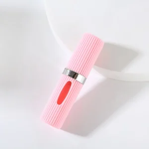 ขวดน้ำหอมแบบเติมด้านล่าง ขนาด 8 มล. สีชมพู